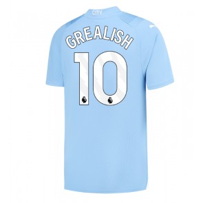 Maillot de foot Manchester City Jack Grealish #10 Domicile 2023-24 Manches Courte